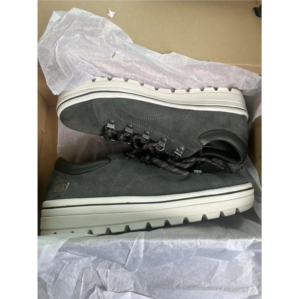 Skechers shoes - Street Cleats 2 Fashion Trail - Olive 2