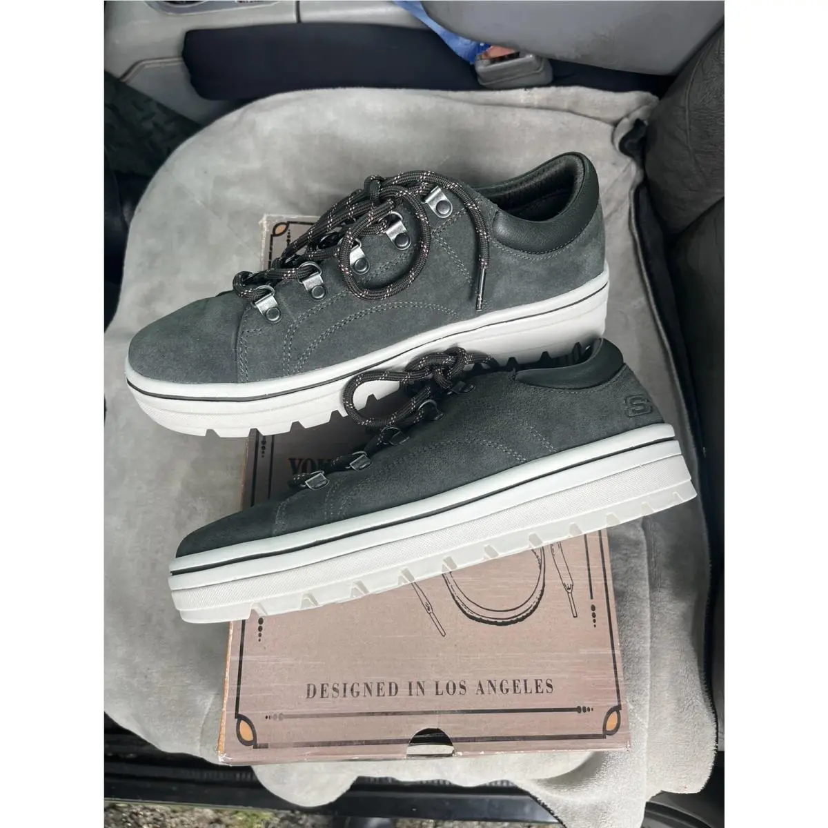 Skechers shoes - Street Cleats 2 Fashion Trail - Olive 5