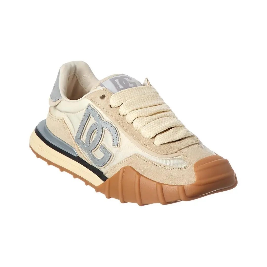 Dolce Gabbana Nylon Suede Sneaker Women`s 37