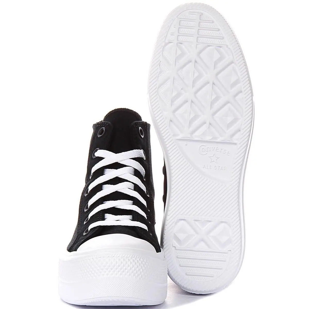 Converse shoes - Black White 3