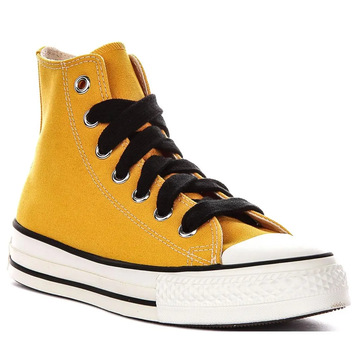 CT All Star Vintage 90s Hi Top Womens Sneakers In Yellow US 4 - 10 Yellow by Converse