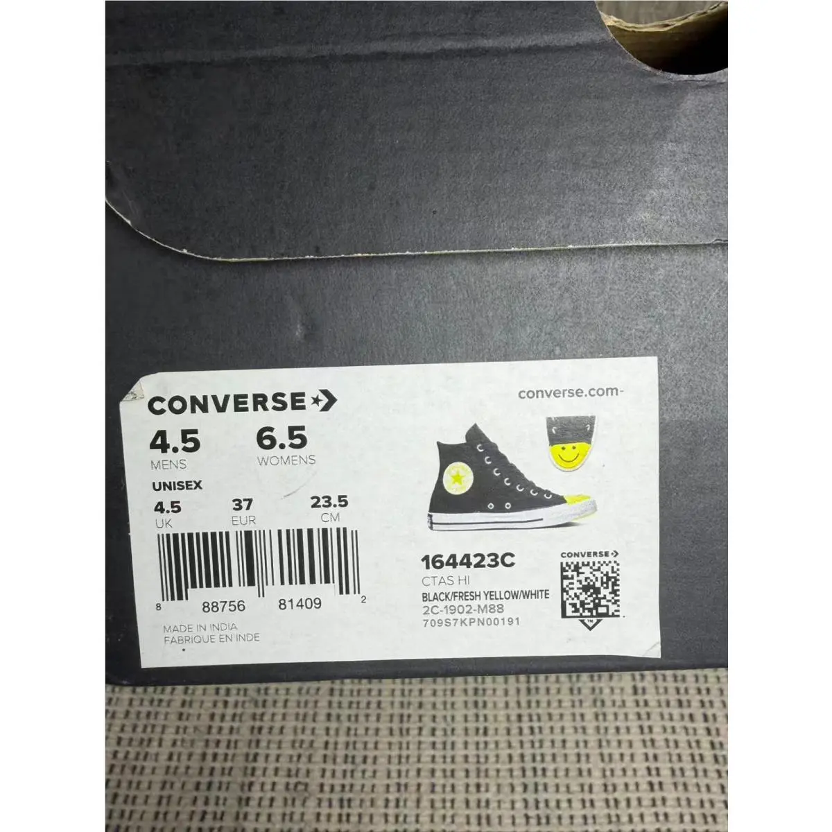 Converse shoes - Converse Chuck Taylor All Star High - 164423C - Black 3