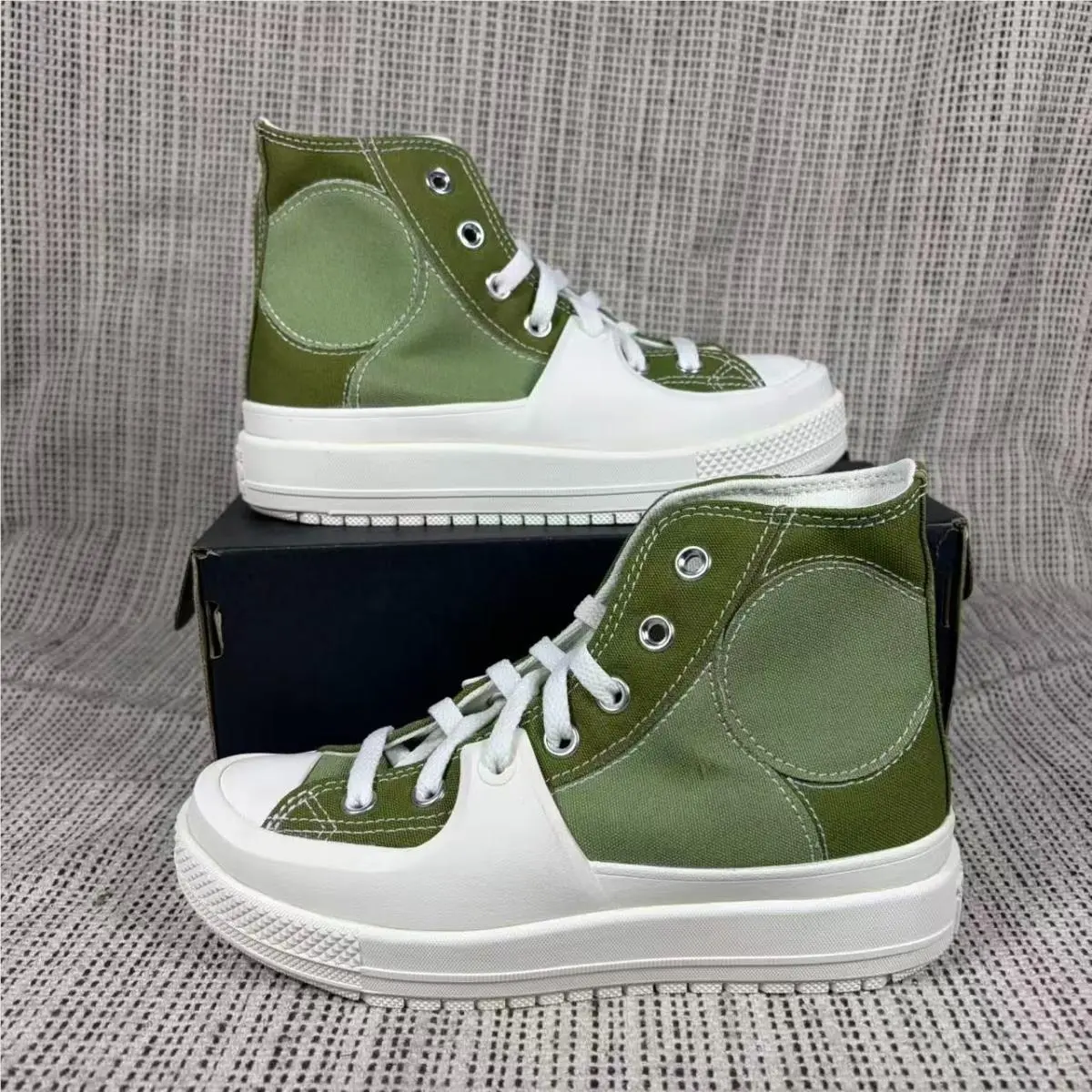 Converse Conversseee-chuck Taylor All Star High `construct Colorblock Shoes A03471C