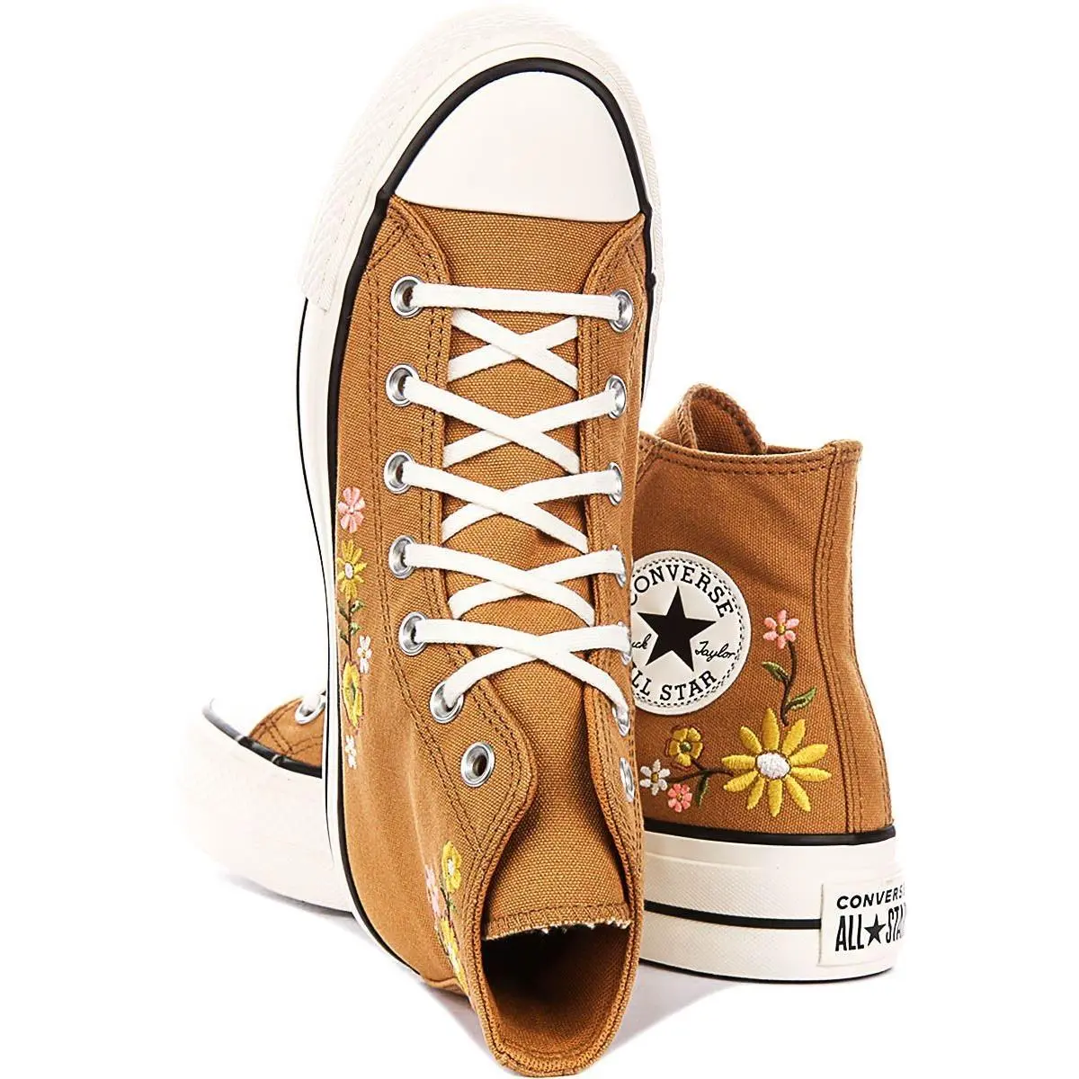 Converse shoes - Brown Multi 8