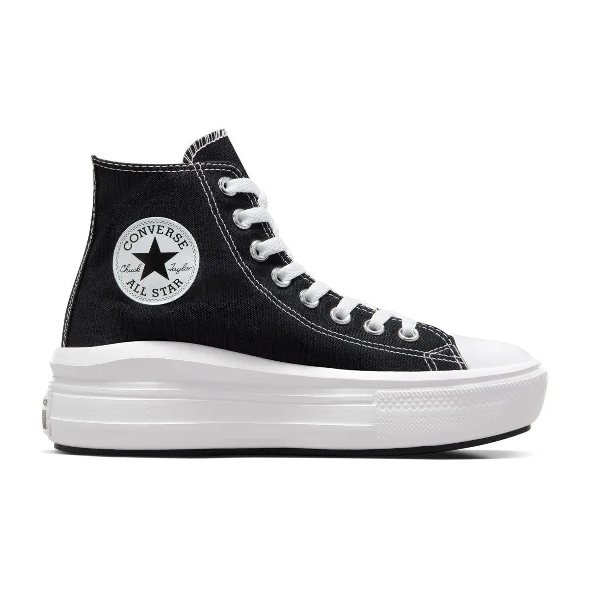 Converse shoes - Converse Chuck Taylor All Star Hi - 568497C - Black/Natural Ivory/White 1