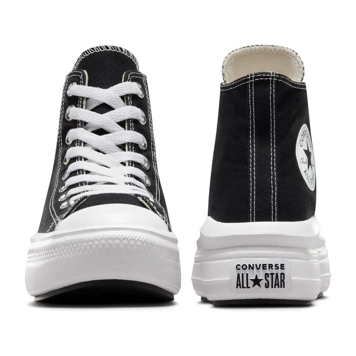 Converse shoes - Converse Chuck Taylor All Star Hi - 568497C - Black/Natural Ivory/White 5