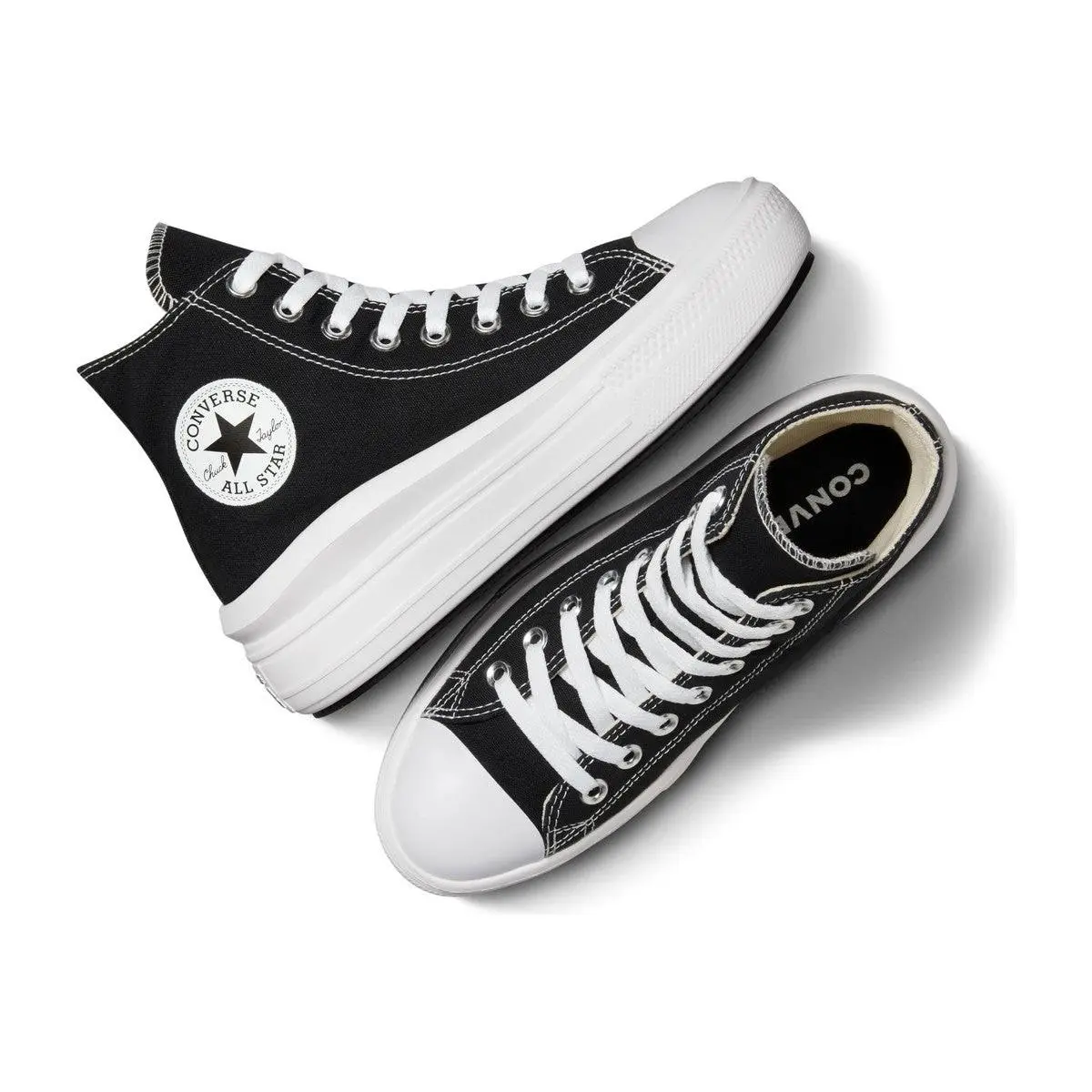 Converse shoes - Converse Chuck Taylor All Star Hi - 568497C - Black/Natural Ivory/White 12