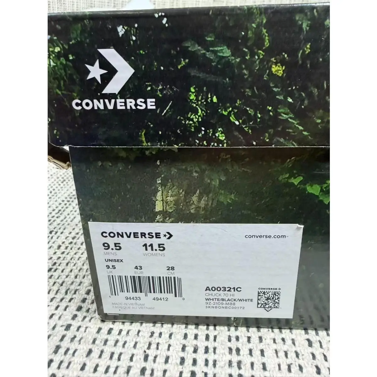 Converse shoes - Converse Chuck 70 Hi - Chuck - A00321C - White 10