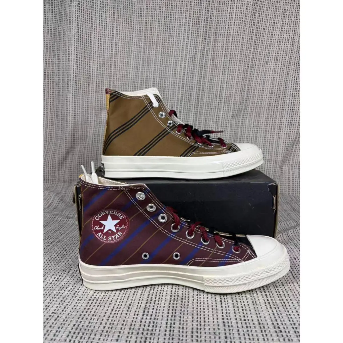 Converse Cooo Nnverse-chuck 70 Hi `varsity Pack - Tan` Men`s Shoes 167130C