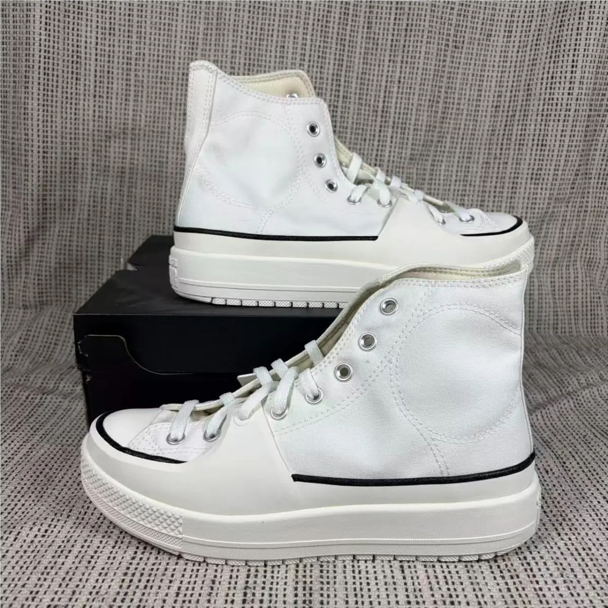 Conveerrse-chuck Taylor All Star `vintage White` Athletic Shoes A02832C by Converse