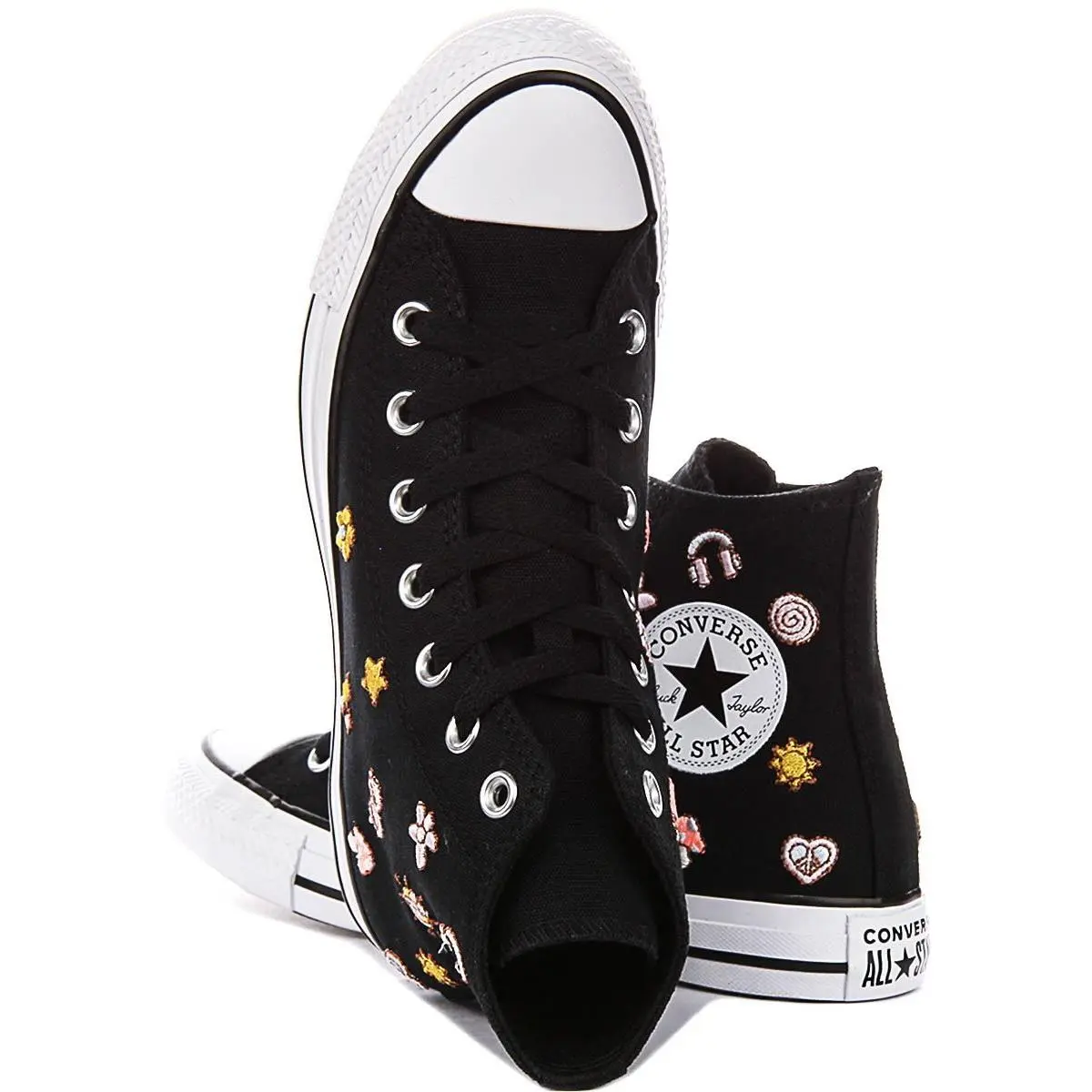 Converse shoes - Black Multi 8