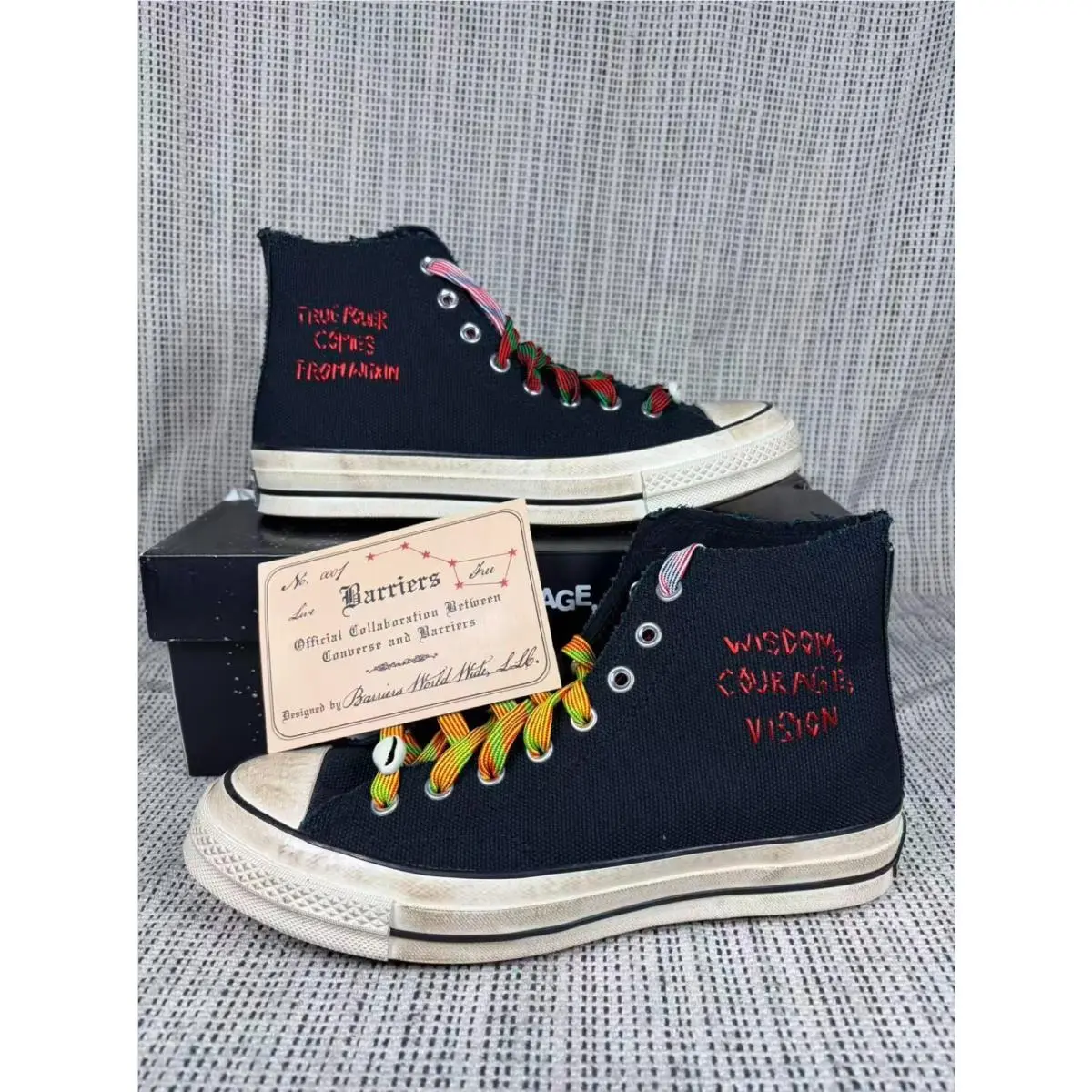 Barriers x  Chuck 70 High `the North Star` Men`s Shoes A01786C by Converse
