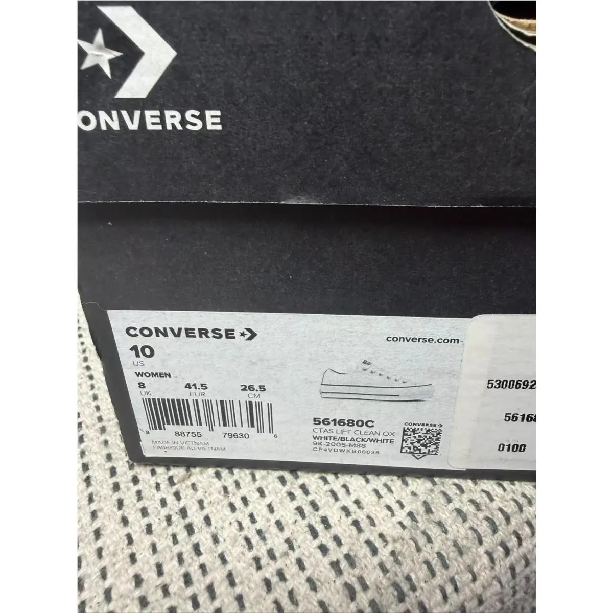 Converse shoes - Converse Chuck Taylor All Star Lift OX - 561680c - White 6