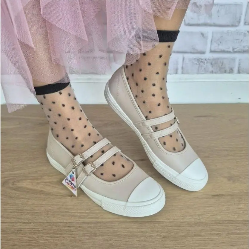 ⭐converse Chuck Dainty Mary Jane Slip On 9.5 Womens Shoes Sneaker Beige A11491C by Converse
