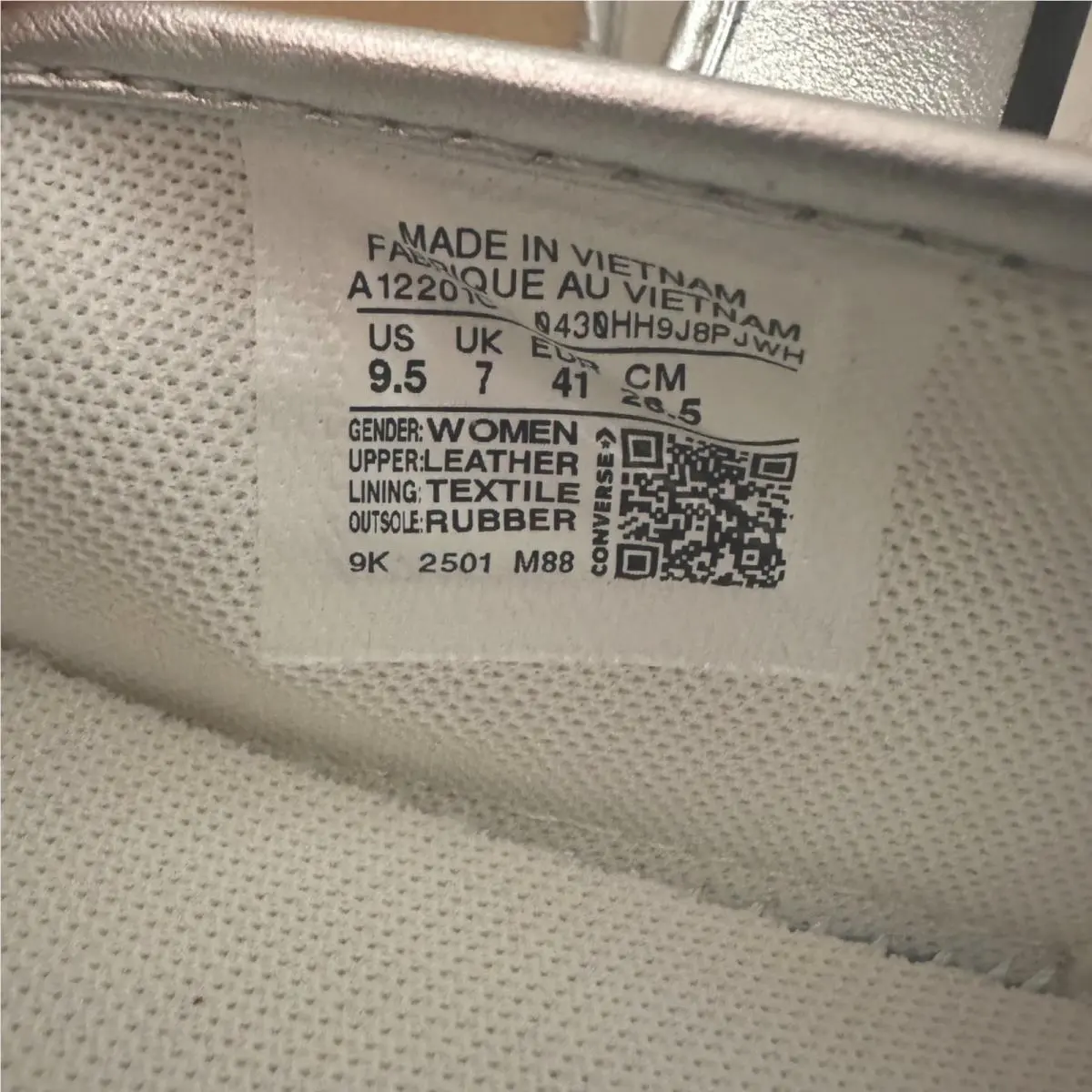 Converse shoes - Converse Chuck Taylor All Star Dainty - A12201C - Gray (UPC: 194435121932) 8