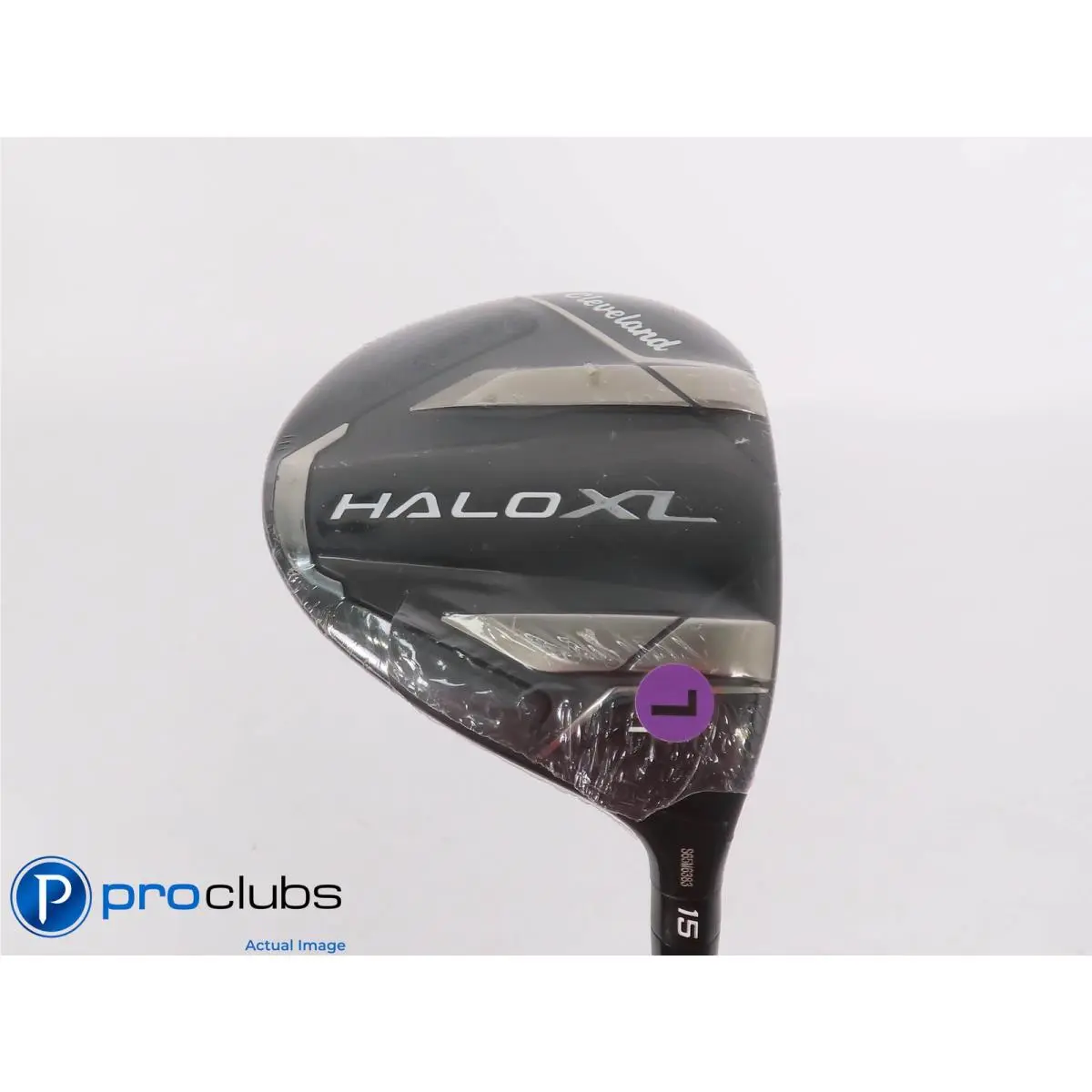 Ladies Cleveland Halo XL 15 3 Wood - Ascent Blue 40 Ladies Flex 517384