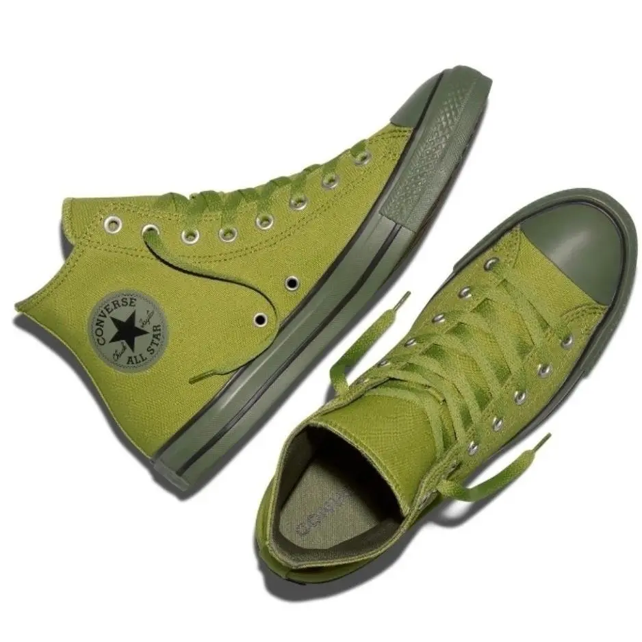 Chuck Taylor All Star High Unisex Men 7 Women 9 Army Green by Converse