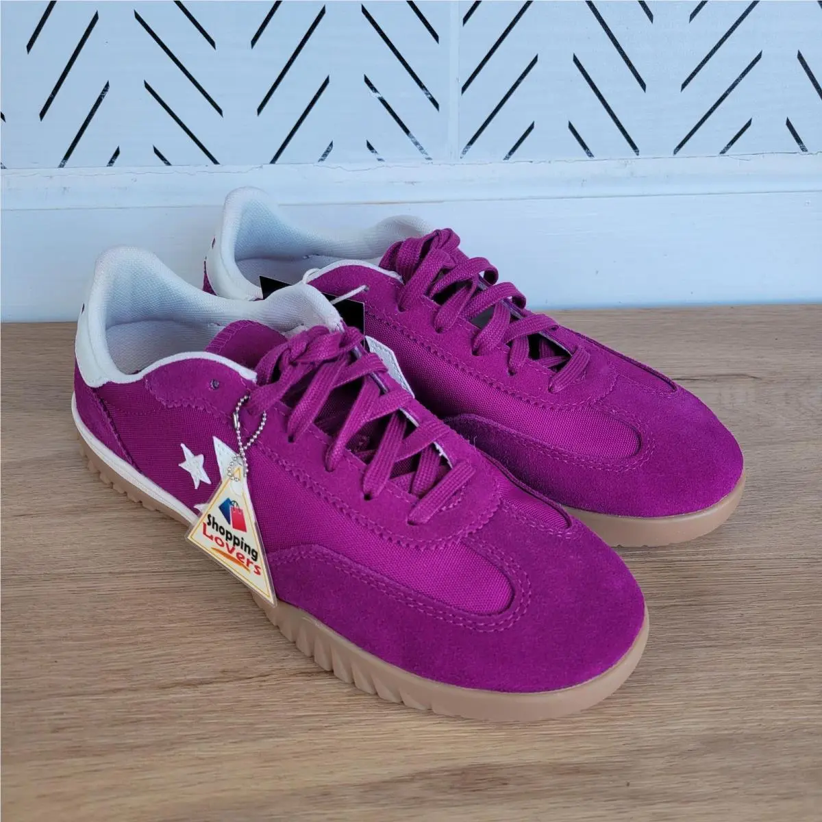 Converse shoes - RUN STAR TRAINER OX - RUN STAR TRAINER - Violet (UPC: 194435247595) 0