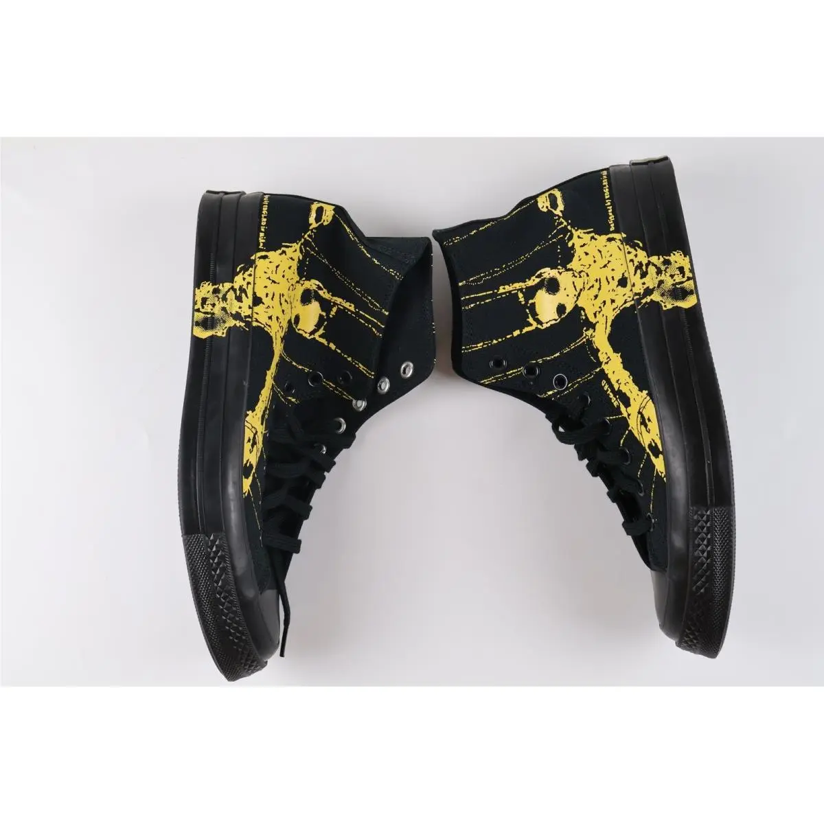 Chuck 70 Hi Edglrd Black Yellow Graphic Men 9.5 Women 11.5 by Converse