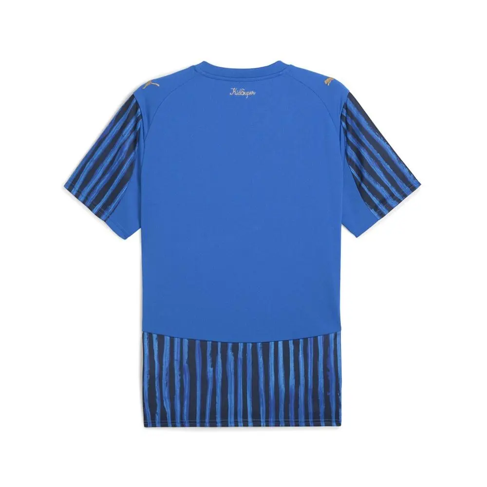 Puma clothing - PUMA  X Kidsuper Al Hilal Saudi Fc Crew Neck Short Sleeve Soccer - 78107414 - Blue 0