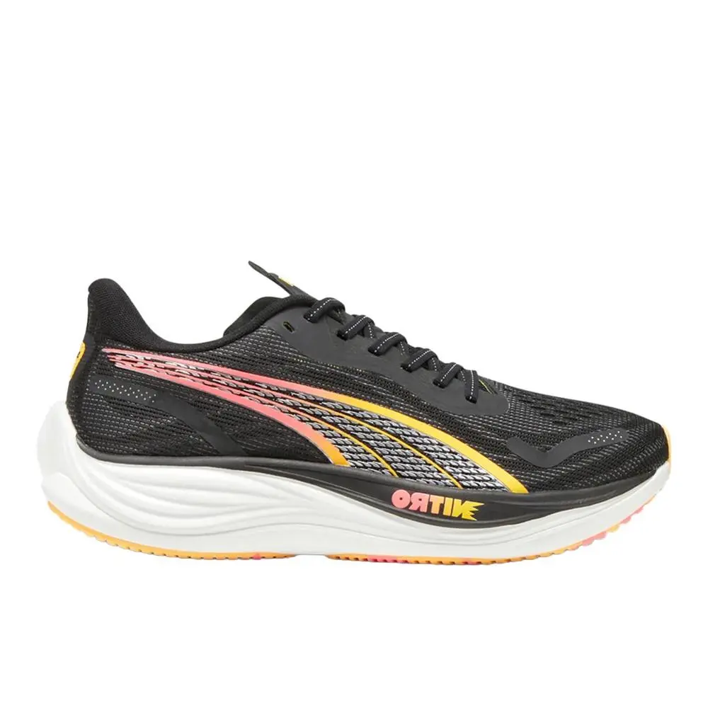 Puma Velocity Nitro 3 Running Mens Black Sneakers Athletic Shoes 30970101