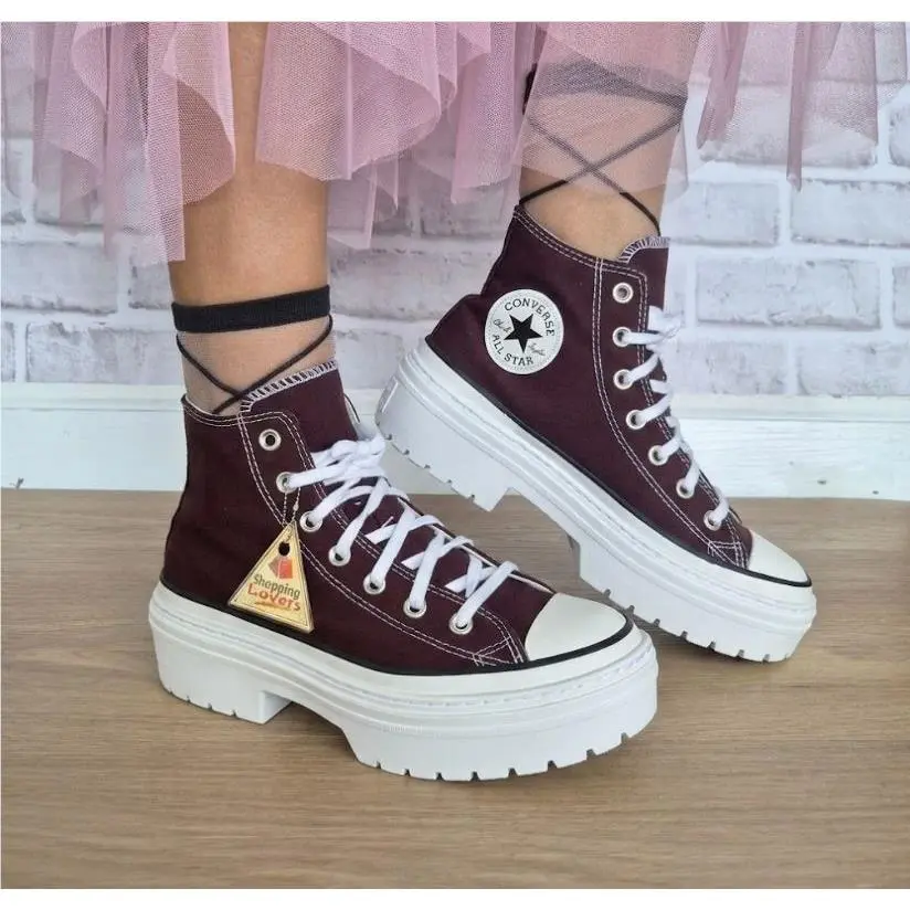 Converse Chuck Taylor Lugged Heel Platform Hi 7.5 Women Shoes Sneakers A09401C