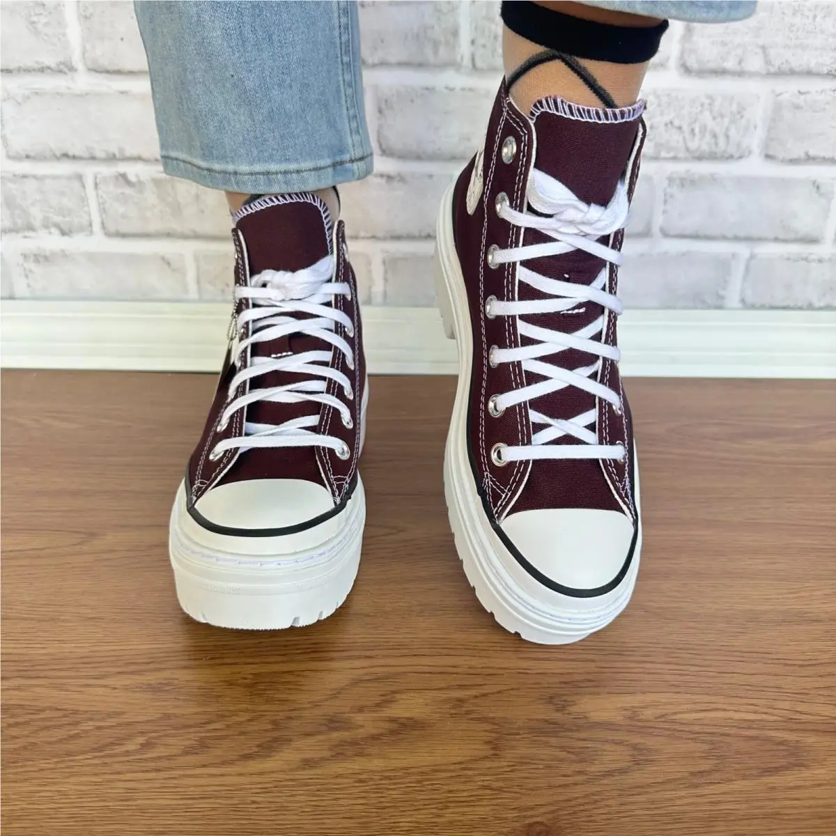 Converse shoes - Converse Chuck Taylor - Chuck Taylor - A09401C - Burgundy (UPC: 194435148861) 4