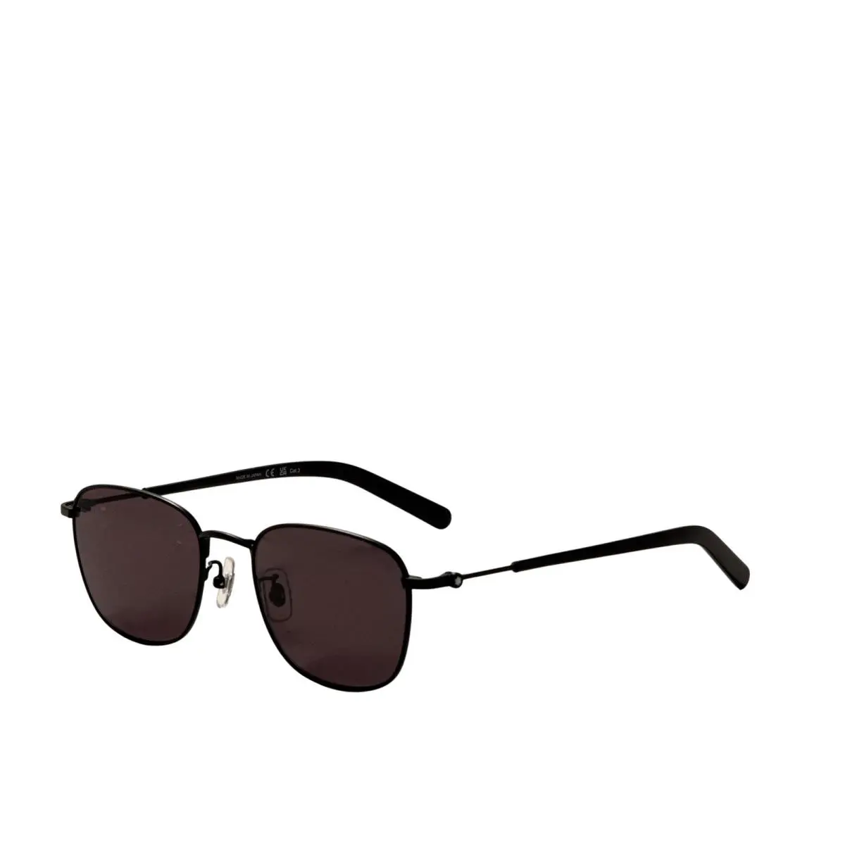 Men`s 55 mm Black Sunglasses MB0392SA-001 by Montblanc