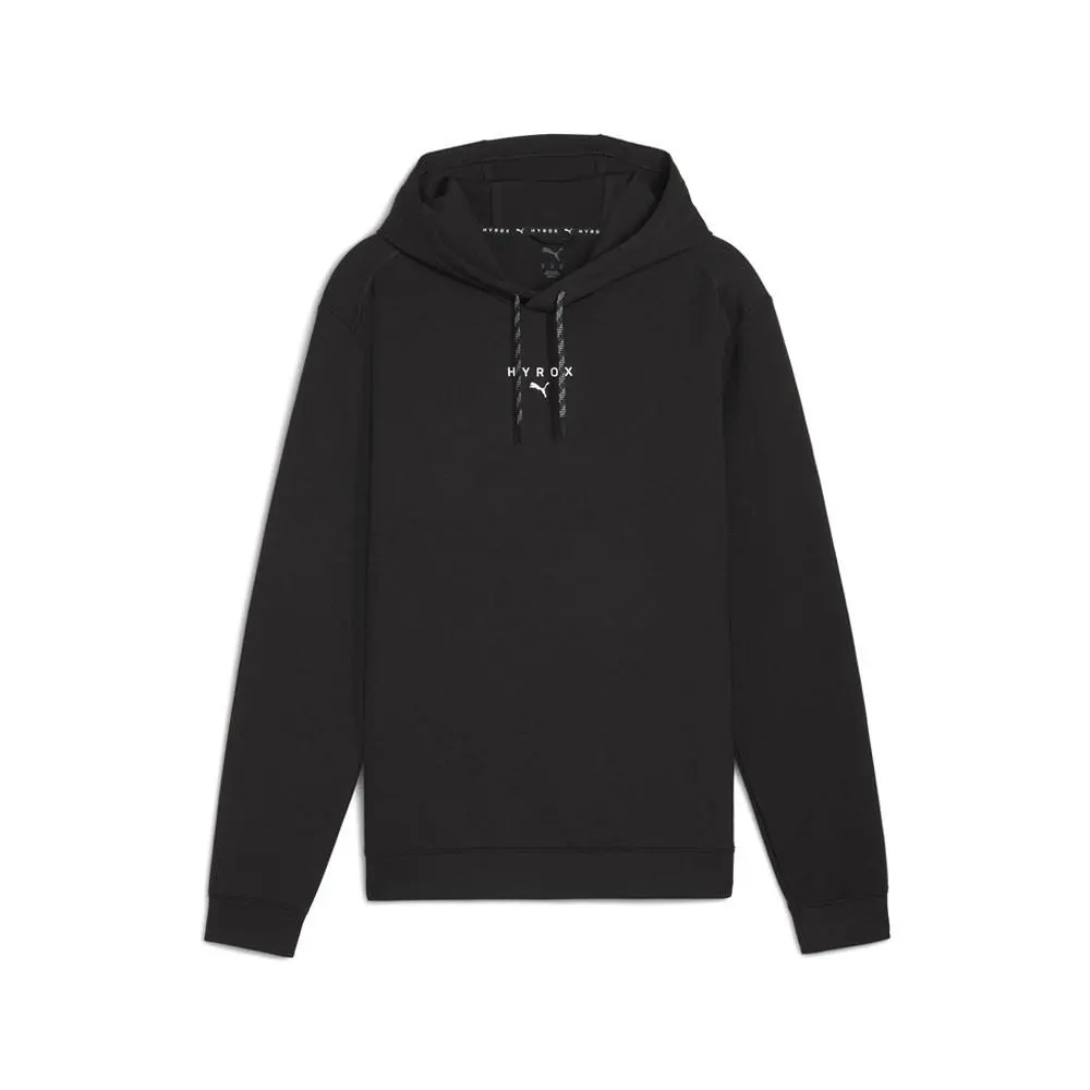 Puma X Hyrox Cloudspun Training Hoodie Mens Black Casual Outerwear 52757201