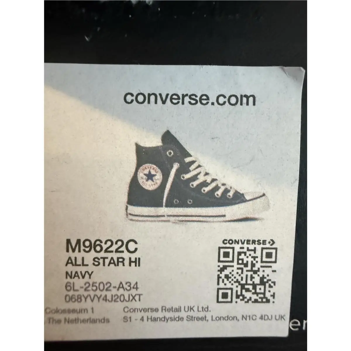 Converse shoes - Converse Chuck Taylor All Star Canvas High Top - Navy 6