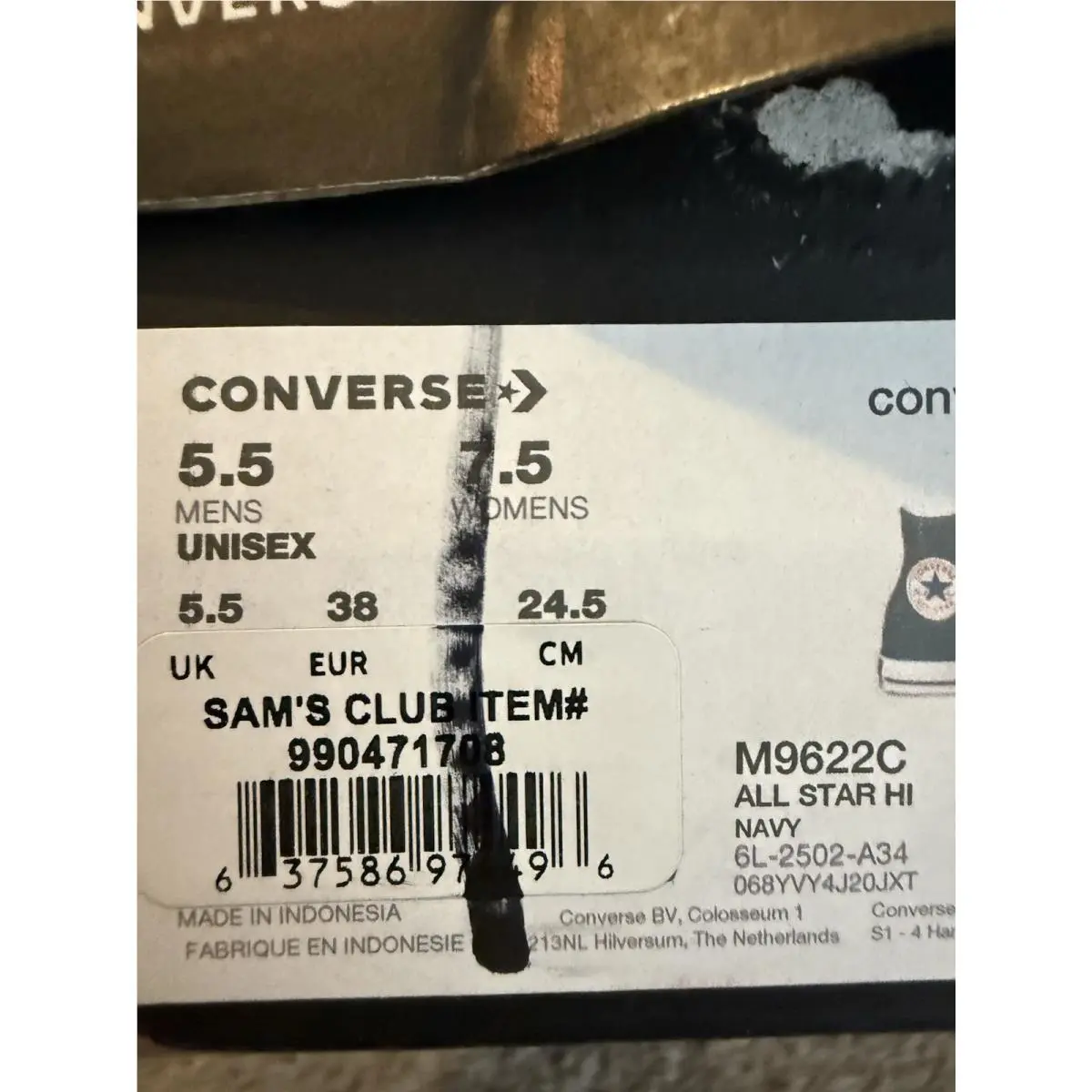 Converse shoes - Converse Chuck Taylor All Star Canvas High Top - Navy 7
