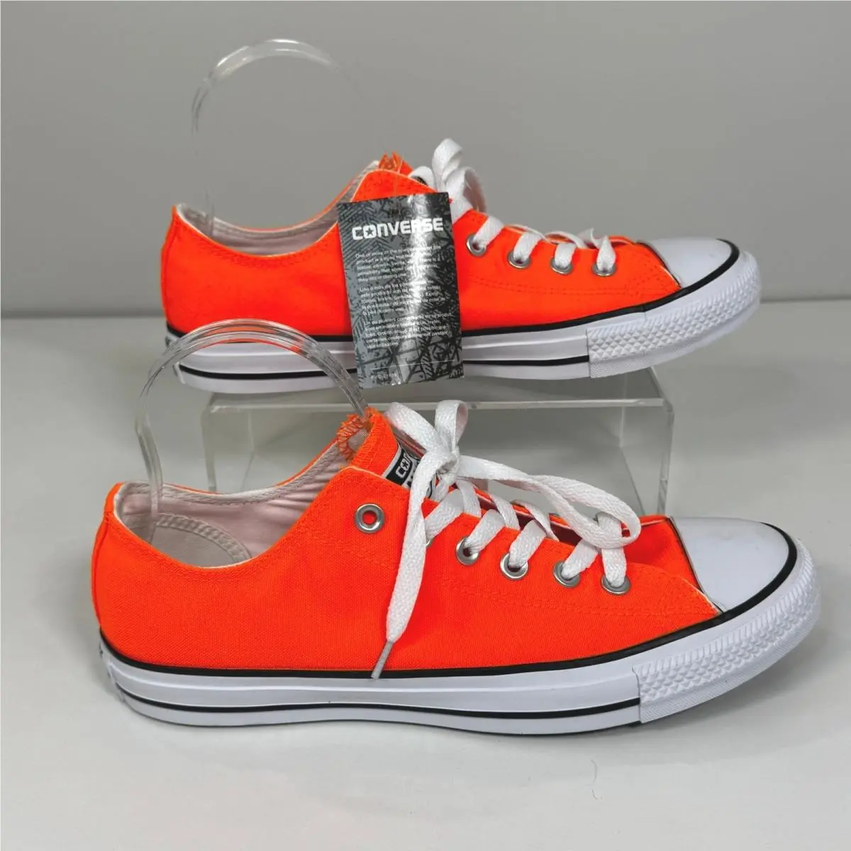 Chuck Taylor All Star Low Top Neon Orange M 7.5 W 9.5 152810F by Converse