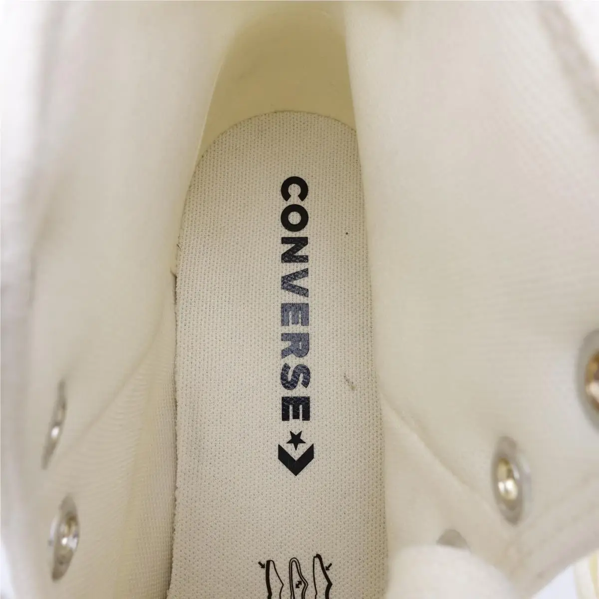 Converse shoes - Converse Chuck Taylor All Star Lift Platform - A04453C - Beige, Manufacturer: Egret/ThriftShop Yellow (UPC: 194434128901) 9