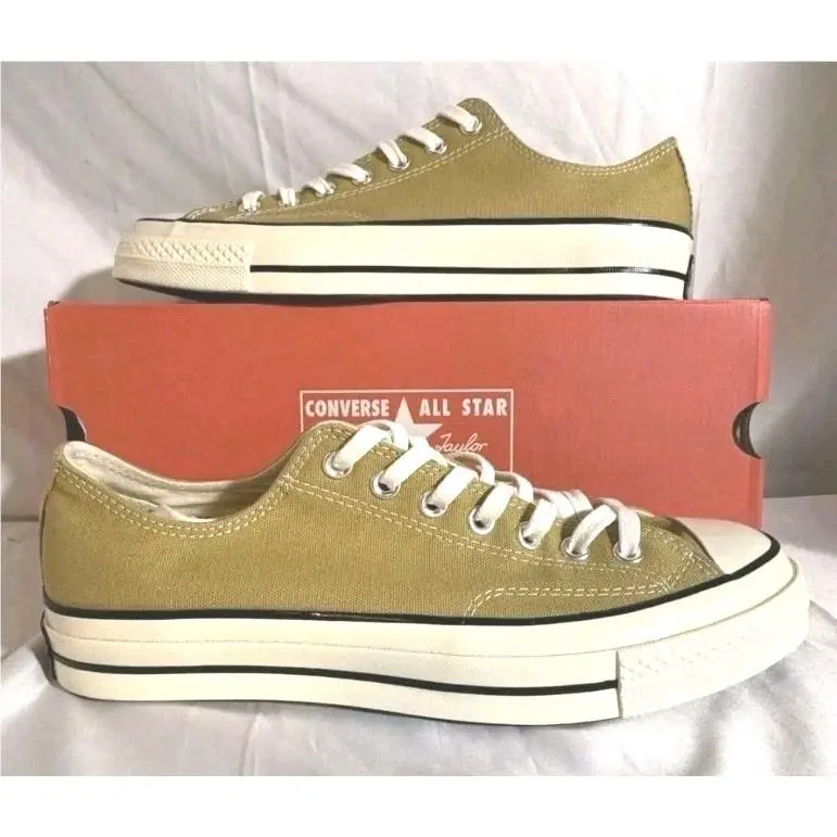 Chuck 70 Ox Unisex Canvas Low Top Toad Stool Tan A04593C by Converse