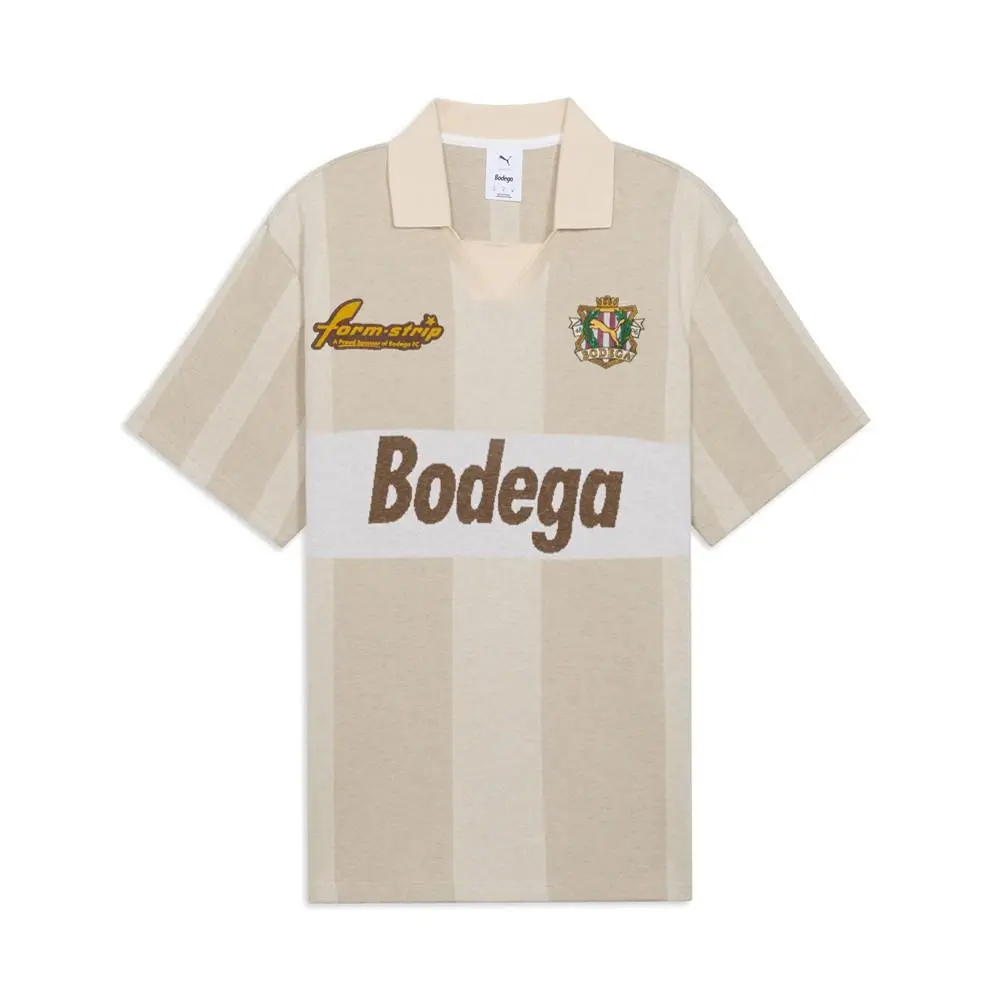 Puma clothing - PUMA  X Bodega Collared Short Sleeve Jersey - 63348187 - White 1