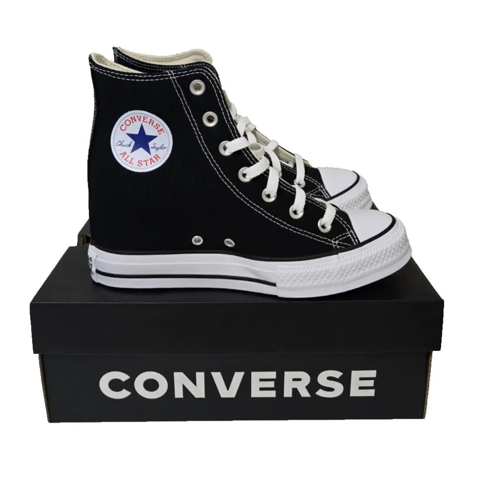 Converse Women`s Chuck Taylor All Star Wedge Platform Exlusive Model Hidden Heel