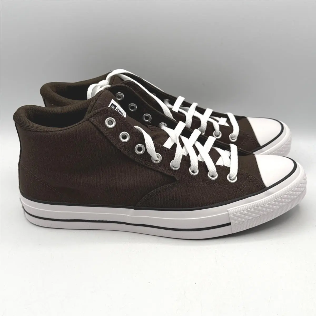 Converse Malden Street Mid Mens 13 Brown Fresh Brew White Sneakers A11708F