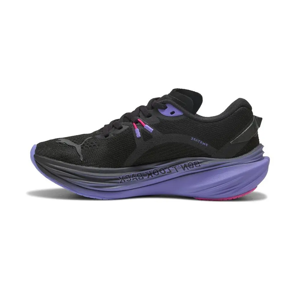 Puma shoes - PUMA Deviate Nitro 3 Digitokyo Running - 31236801 - Black, Purple 1