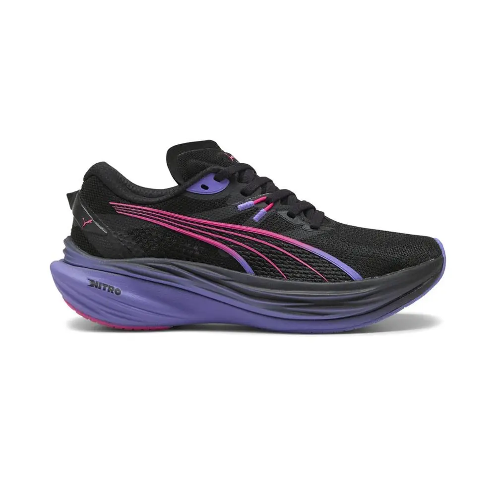 Puma shoes - PUMA Deviate Nitro 3 Digitokyo Running - 31236801 - Black, Purple 5