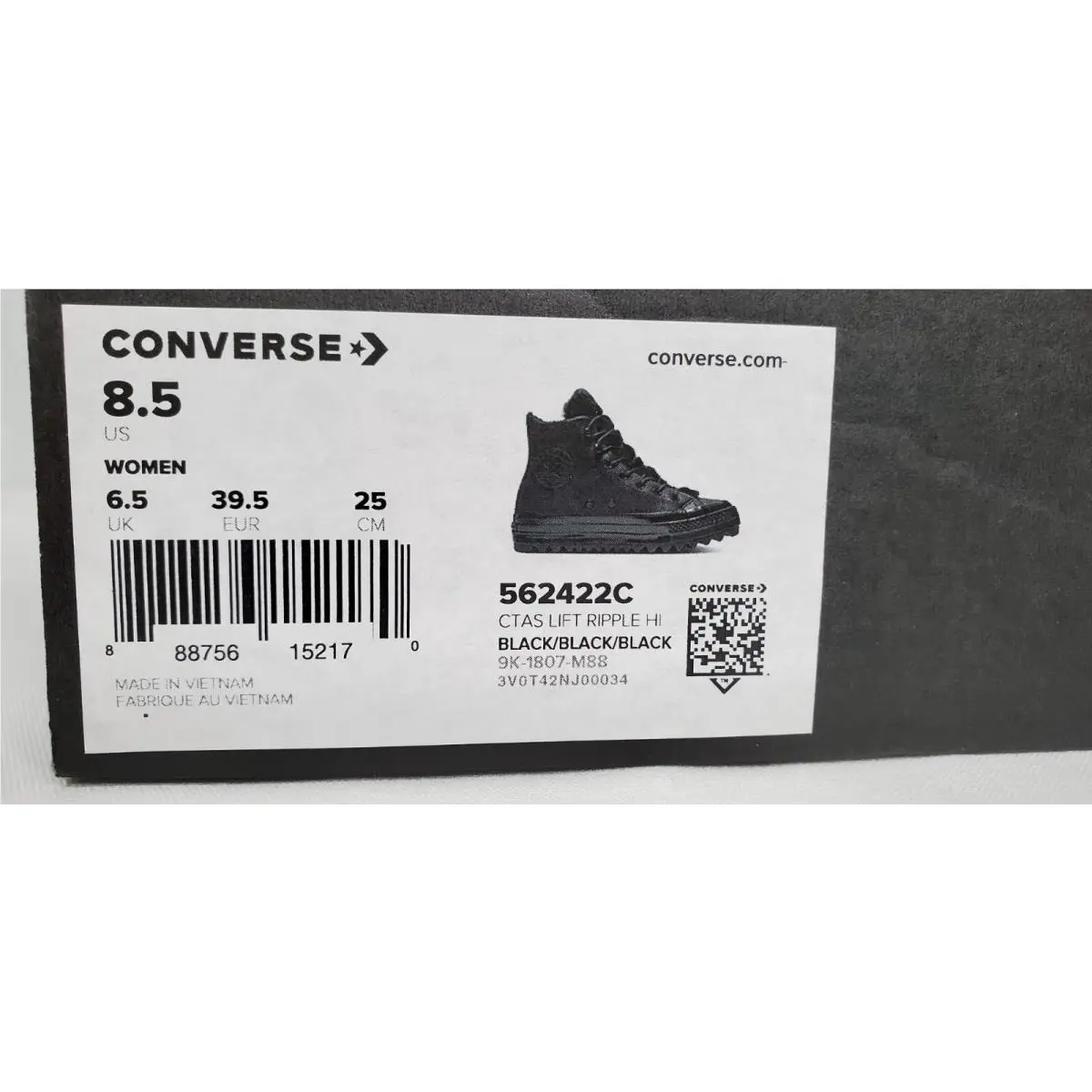 Converse shoes - Converse All Star Lift - All Star Lift - 562422C - Black 0