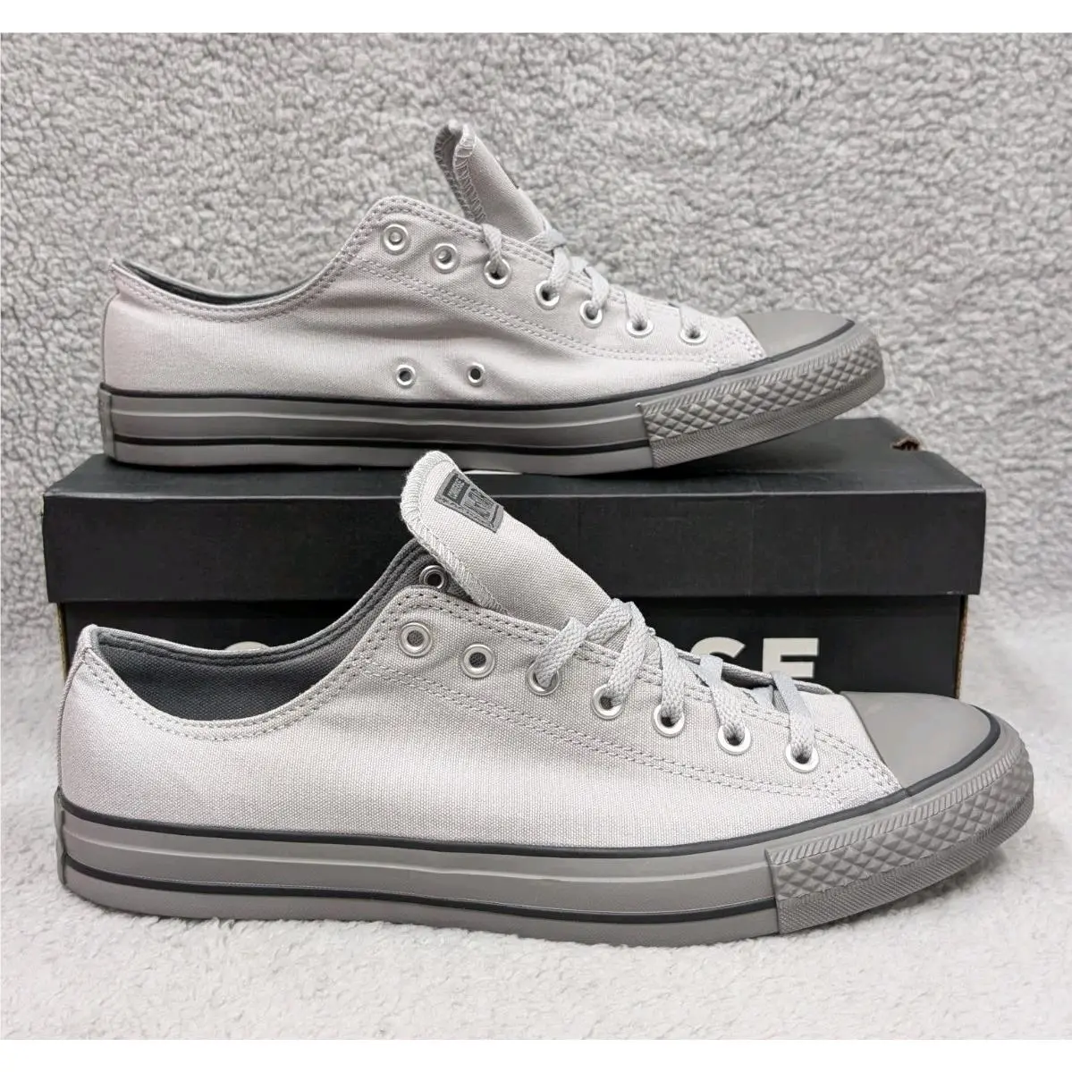 Converse All Star Color Pop Low Top Mens 13 Grey Padded Sneakers Shoes Kicks