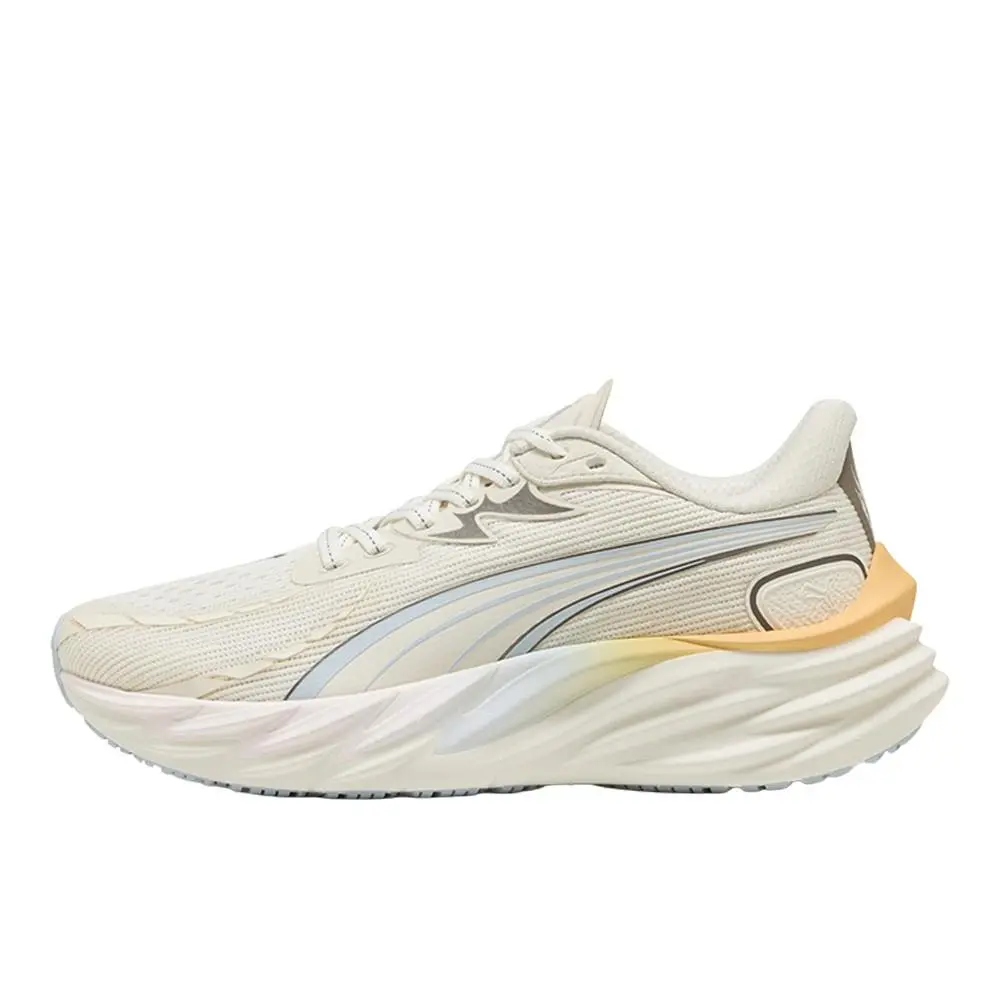 Velocity Nitro 4 Run Club Running Womens Off White Sneakers Athletic Shoes by Puma