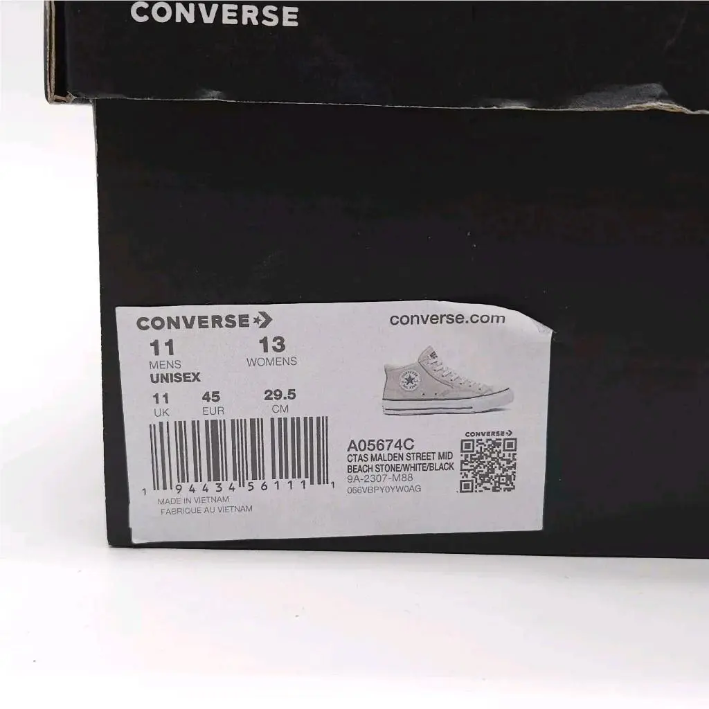Converse shoes - Converse Chuck Taylor Malden Street Mid - A05674C - Beige (UPC: 194434561111) 9