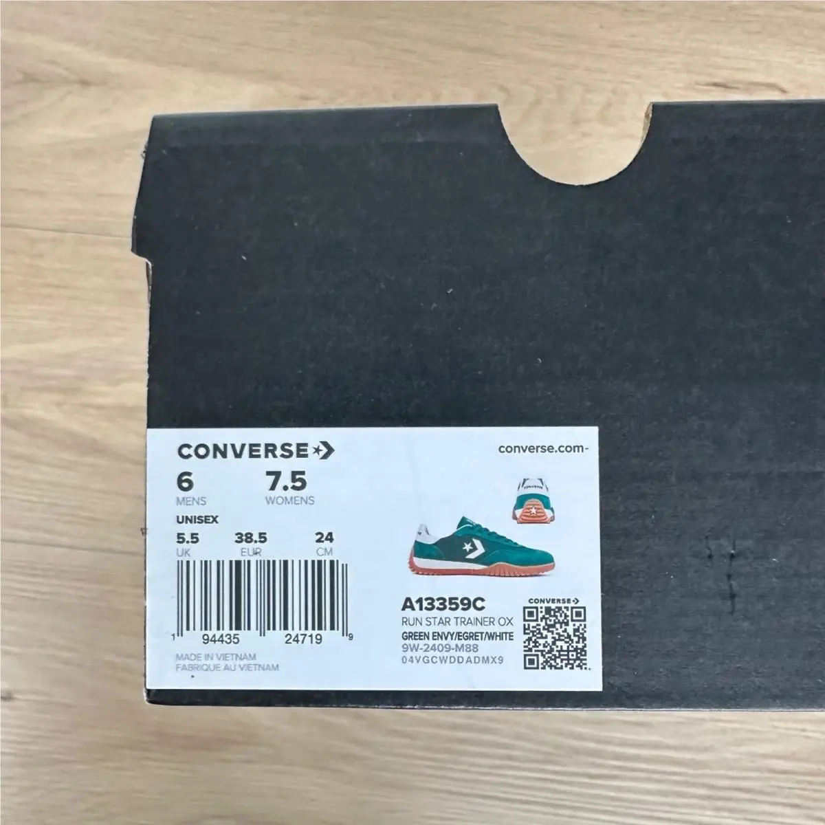 Converse shoes - RUN STAR TRAINER OX - RUN STAR TRAINER - Green 5