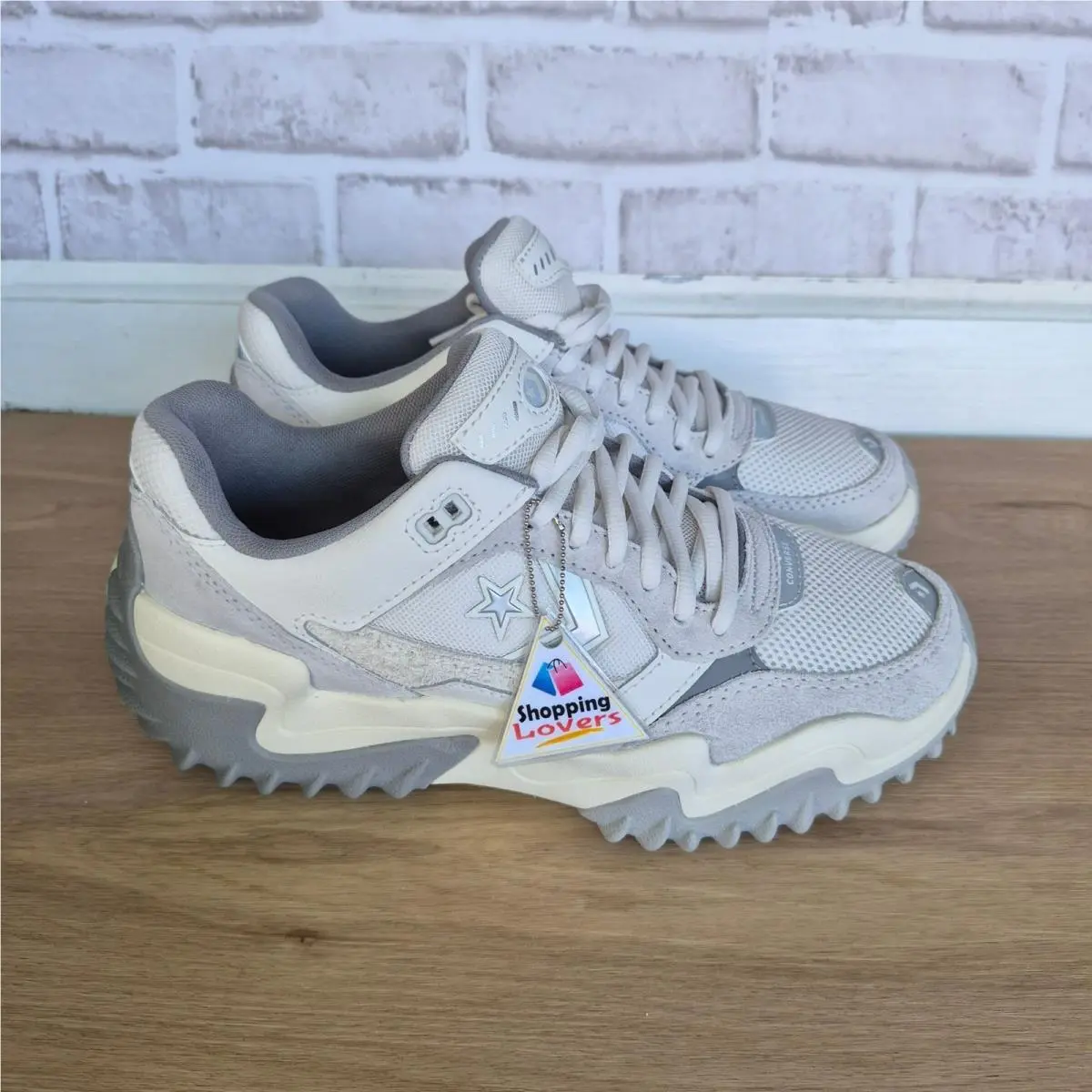 ⭐converse Wave Motion Trainer Size 7 Men`s Shoes Sneakers White Grey A19127C⭐