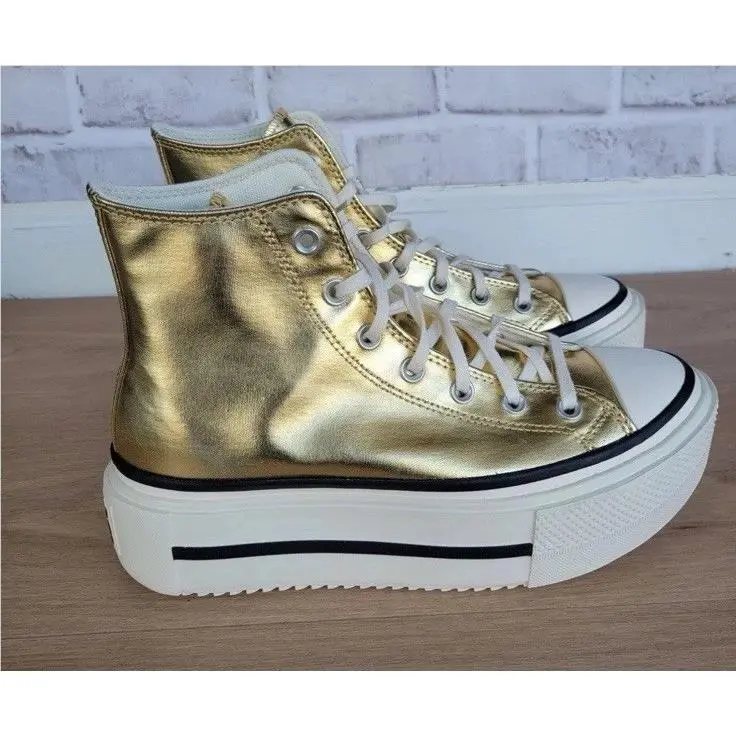 Women’s Chuck Taylor Lift Double Stack Star Sneakers Sz11.5 A15164C by Converse