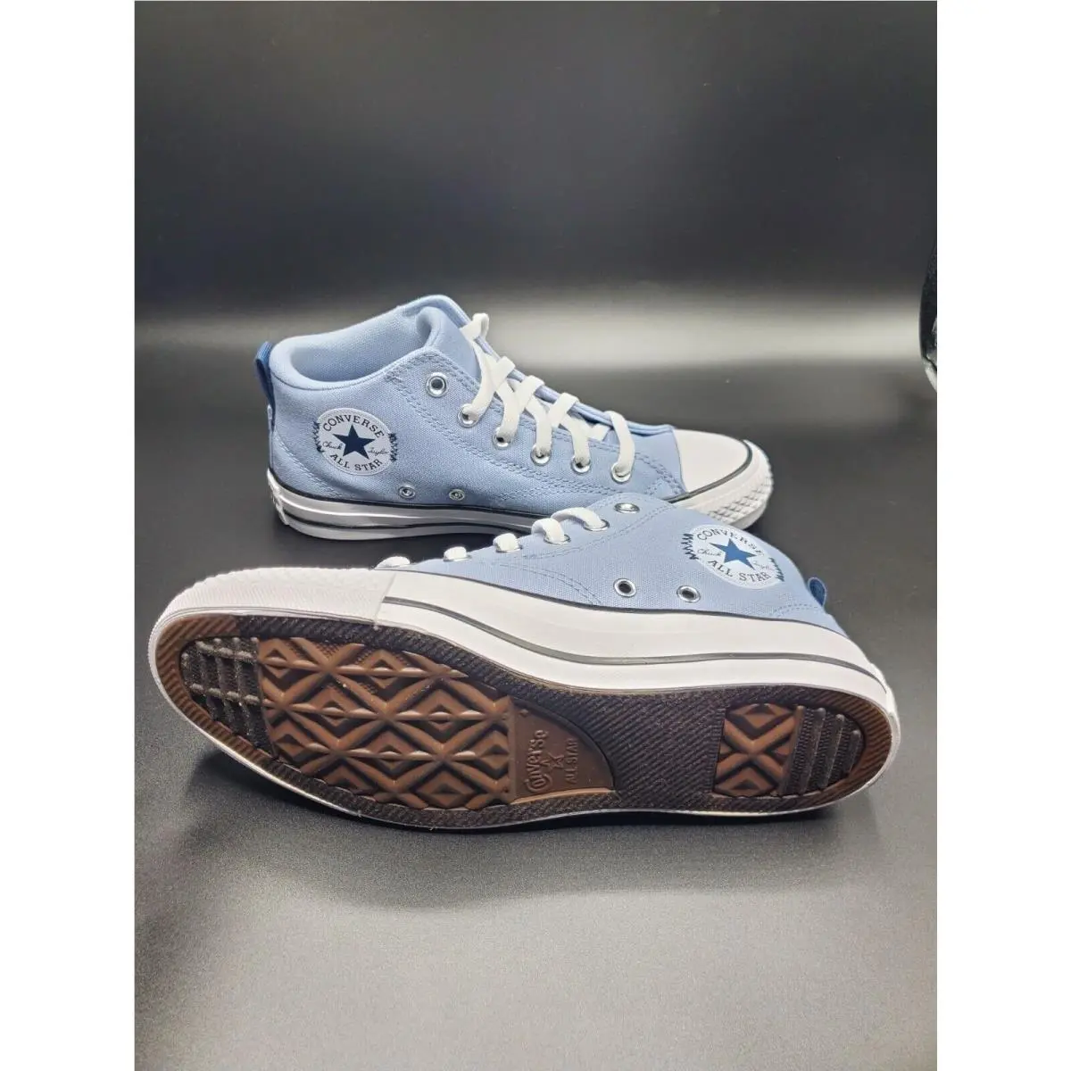 Converse shoes - Chuck Taylor - Chuck Taylor - Light Blue/White/Navy Blue Lines 4