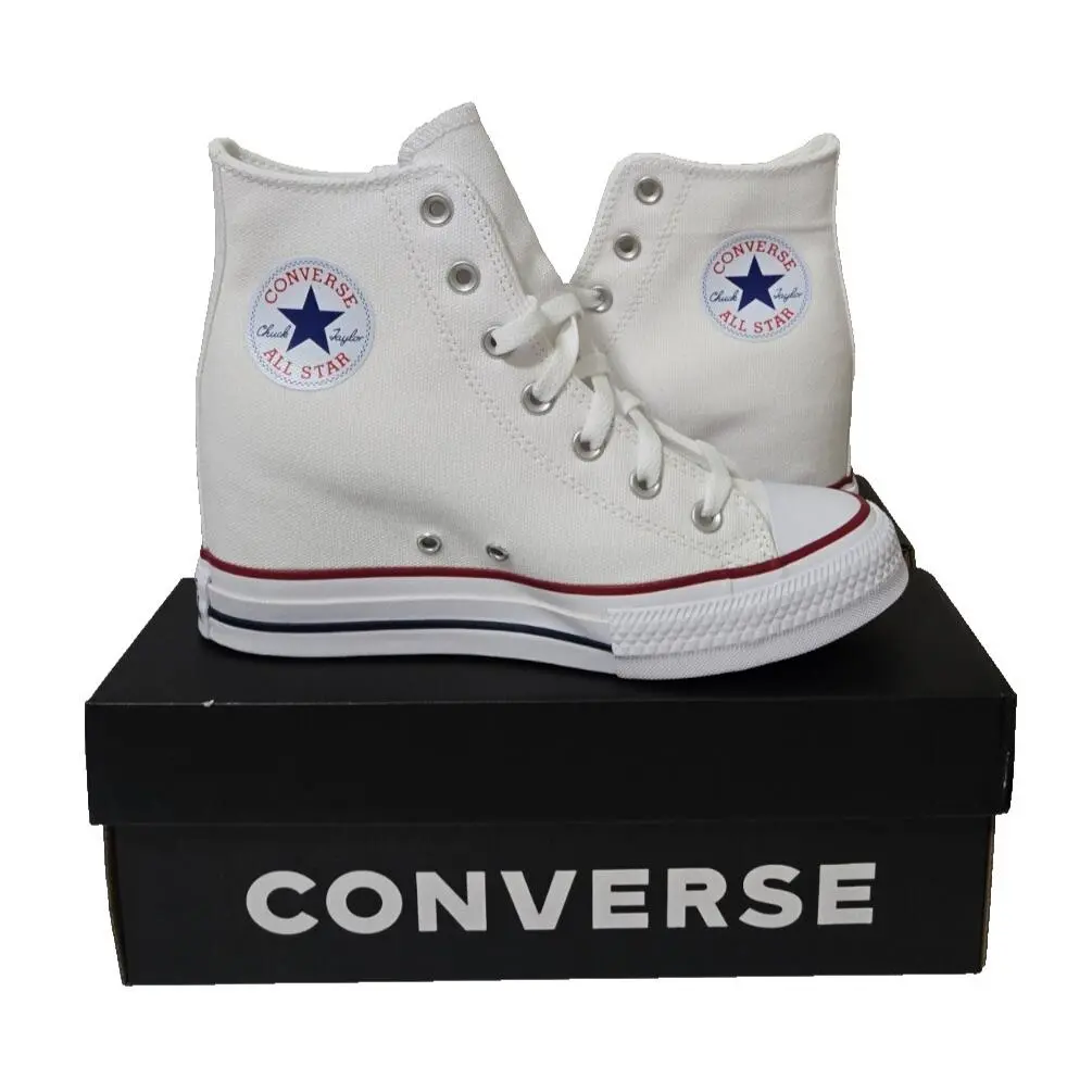 Women`s Chuck Taylor All Star Wedge Platform Exlusive Model Hidden Heel by Converse