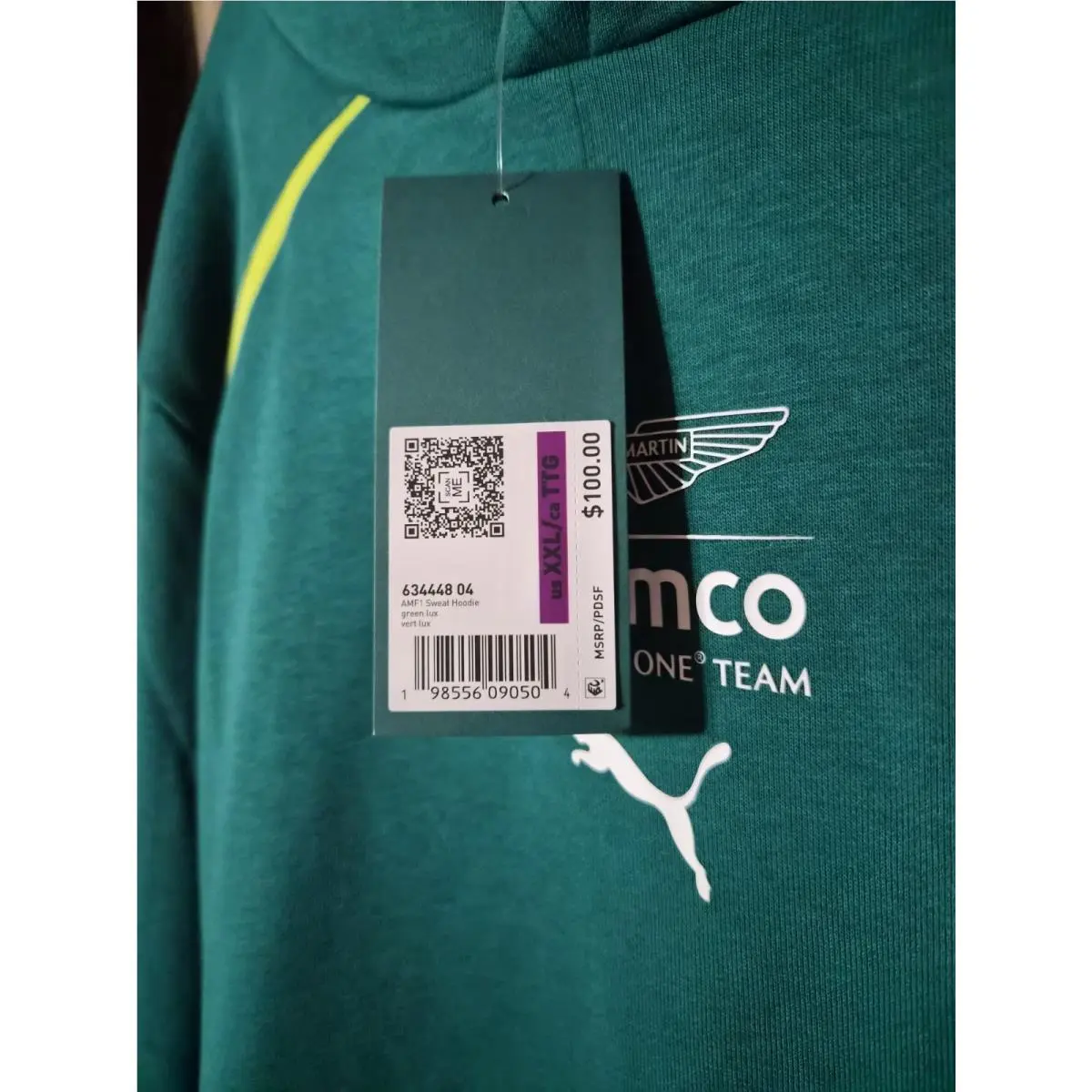Puma clothing - 634448 04 - 634448 04 - Green (UPC: 198556090504) 1