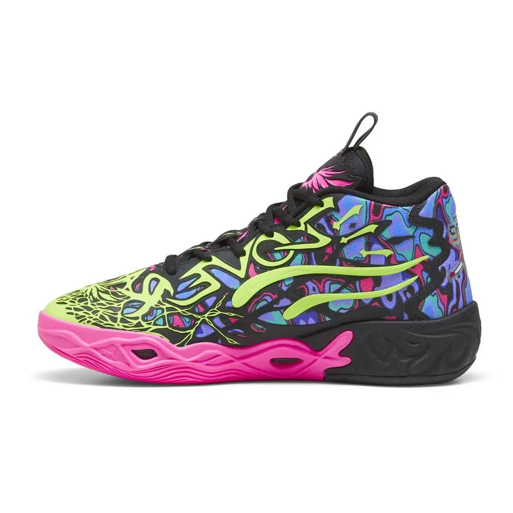 Puma shoes - PUMA  X Lamelo Ball Mb.04 Heem Basketball - 31083701 - Green, Pink (UPC: 197670234566) 1